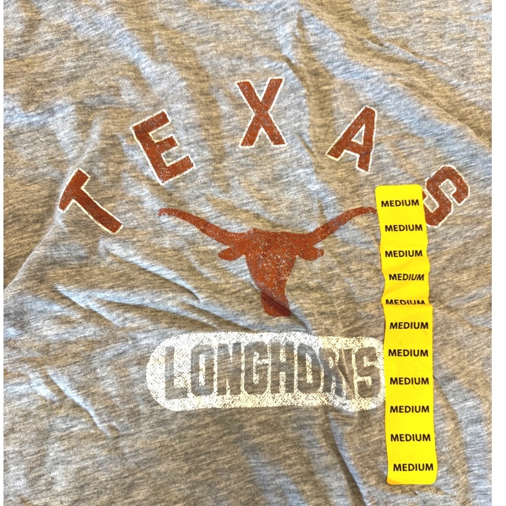 Texas Longhorns Champion T-Shirt Gray Hook Em Horns